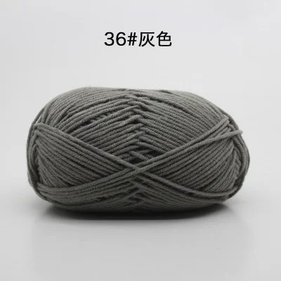 New Upgrade 10 Balls/Lot 500g Natural Soft Silk Milk Cotton Yarn for Knitting Baby Wool Crochet Yarn Organic Weave Thread Z5467 - immagine 41