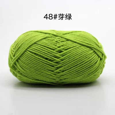 New Upgrade 10 Balls/Lot 500g Natural Soft Silk Milk Cotton Yarn for Knitting Baby Wool Crochet Yarn Organic Weave Thread Z5467 - immagine 17
