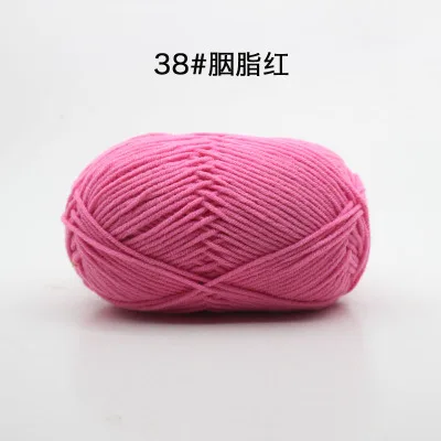New Upgrade 10 Balls/Lot 500g Natural Soft Silk Milk Cotton Yarn for Knitting Baby Wool Crochet Yarn Organic Weave Thread Z5467 - immagine 38