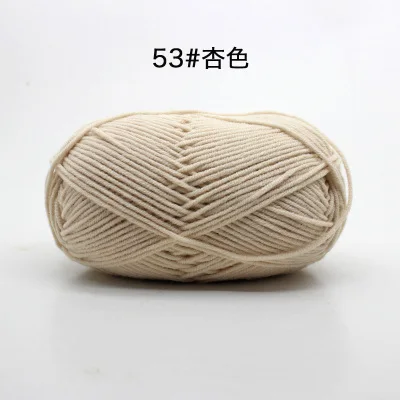 New Upgrade 10 Balls/Lot 500g Natural Soft Silk Milk Cotton Yarn for Knitting Baby Wool Crochet Yarn Organic Weave Thread Z5467 - immagine 20