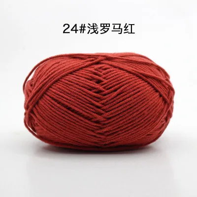 New Upgrade 10 Balls/Lot 500g Natural Soft Silk Milk Cotton Yarn for Knitting Baby Wool Crochet Yarn Organic Weave Thread Z5467 - immagine 35