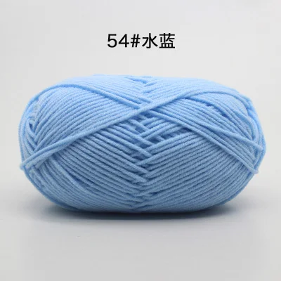 New Upgrade 10 Balls/Lot 500g Natural Soft Silk Milk Cotton Yarn for Knitting Baby Wool Crochet Yarn Organic Weave Thread Z5467 - immagine 19