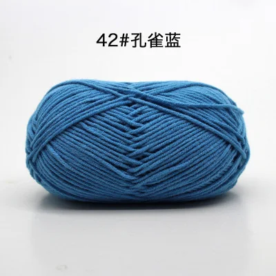 New Upgrade 10 Balls/Lot 500g Natural Soft Silk Milk Cotton Yarn for Knitting Baby Wool Crochet Yarn Organic Weave Thread Z5467 - immagine 23