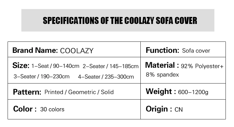 Coolazy Stretch Plaid Sofa Slipcover Elastic Sofa Covers for Living Room funda sofa Chair Couch Cover Home Decor 1/2/3/4-seater - immagine 42