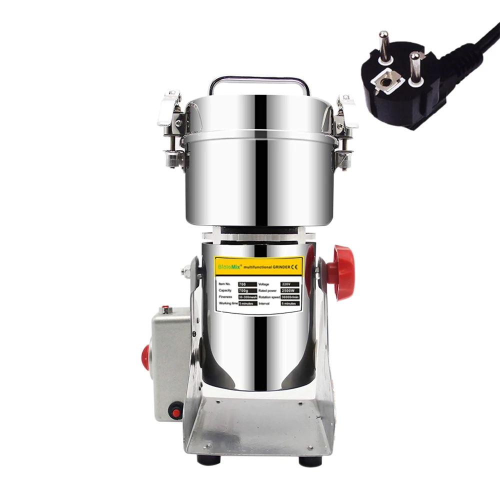 BioloMix 800g 700g Grains Spices Herbals Cereals Coffee Dry Food Grinder Mill Grinding Machine Gristmill Flour Powder crusher - immagine 12