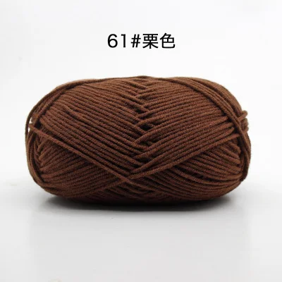 New Upgrade 10 Balls/Lot 500g Natural Soft Silk Milk Cotton Yarn for Knitting Baby Wool Crochet Yarn Organic Weave Thread Z5467 - immagine 12