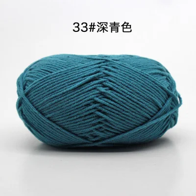 New Upgrade 10 Balls/Lot 500g Natural Soft Silk Milk Cotton Yarn for Knitting Baby Wool Crochet Yarn Organic Weave Thread Z5467 - immagine 34