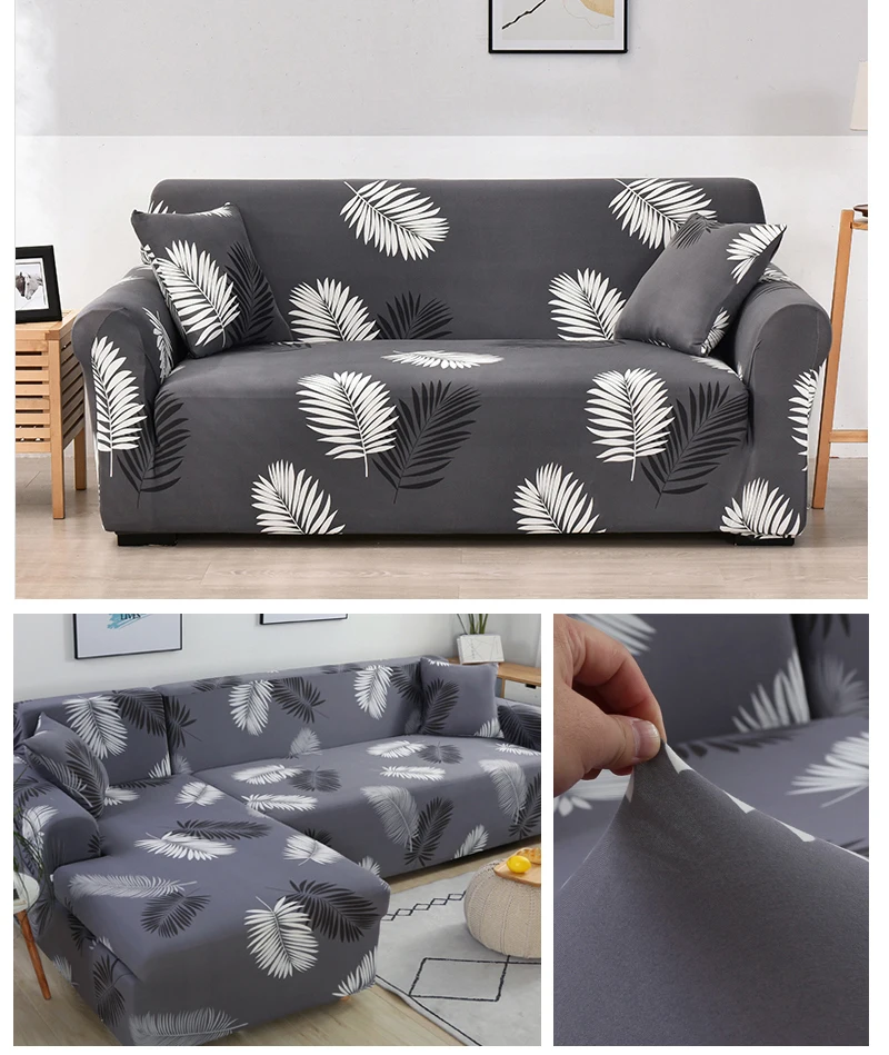 Coolazy Stretch Plaid Sofa Slipcover Elastic Sofa Covers for Living Room funda sofa Chair Couch Cover Home Decor 1/2/3/4-seater - immagine 63