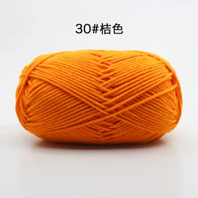 New Upgrade 10 Balls/Lot 500g Natural Soft Silk Milk Cotton Yarn for Knitting Baby Wool Crochet Yarn Organic Weave Thread Z5467 - immagine 49
