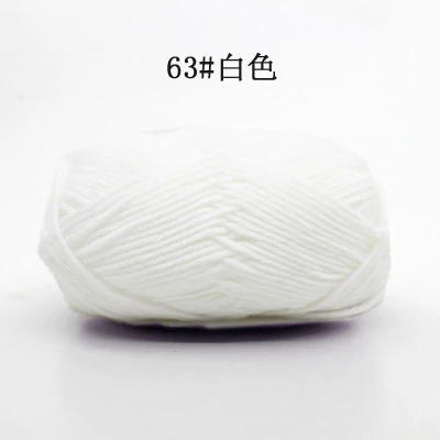 New Upgrade 10 Balls/Lot 500g Natural Soft Silk Milk Cotton Yarn for Knitting Baby Wool Crochet Yarn Organic Weave Thread Z5467 - immagine 51