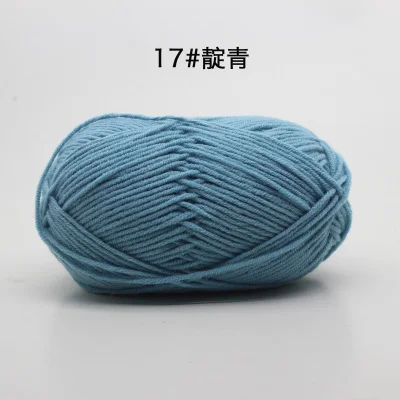 New Upgrade 10 Balls/Lot 500g Natural Soft Silk Milk Cotton Yarn for Knitting Baby Wool Crochet Yarn Organic Weave Thread Z5467 - immagine 55