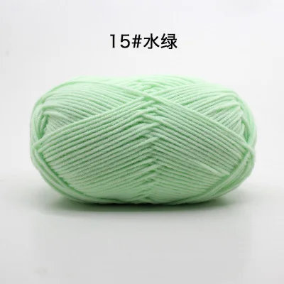 New Upgrade 10 Balls/Lot 500g Natural Soft Silk Milk Cotton Yarn for Knitting Baby Wool Crochet Yarn Organic Weave Thread Z5467 - immagine 53