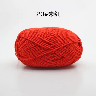 New Upgrade 10 Balls/Lot 500g Natural Soft Silk Milk Cotton Yarn for Knitting Baby Wool Crochet Yarn Organic Weave Thread Z5467 - immagine 40