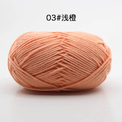 New Upgrade 10 Balls/Lot 500g Natural Soft Silk Milk Cotton Yarn for Knitting Baby Wool Crochet Yarn Organic Weave Thread Z5467 - immagine 68