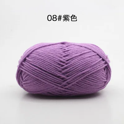 New Upgrade 10 Balls/Lot 500g Natural Soft Silk Milk Cotton Yarn for Knitting Baby Wool Crochet Yarn Organic Weave Thread Z5467 - immagine 62