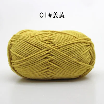 New Upgrade 10 Balls/Lot 500g Natural Soft Silk Milk Cotton Yarn for Knitting Baby Wool Crochet Yarn Organic Weave Thread Z5467 - immagine 67