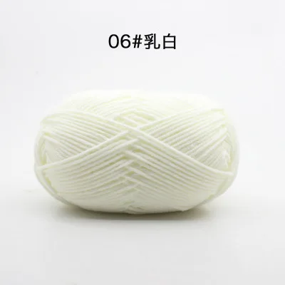 New Upgrade 10 Balls/Lot 500g Natural Soft Silk Milk Cotton Yarn for Knitting Baby Wool Crochet Yarn Organic Weave Thread Z5467 - immagine 60