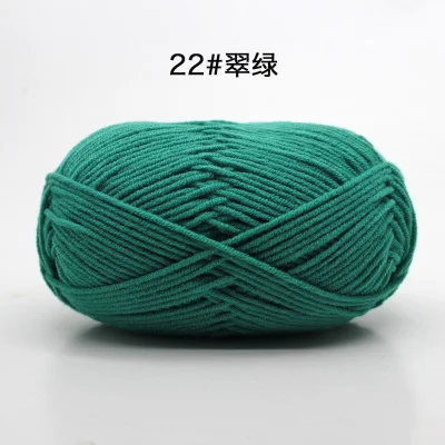 New Upgrade 10 Balls/Lot 500g Natural Soft Silk Milk Cotton Yarn for Knitting Baby Wool Crochet Yarn Organic Weave Thread Z5467 - immagine 31