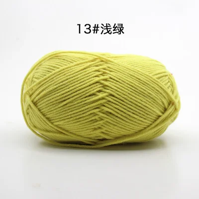 New Upgrade 10 Balls/Lot 500g Natural Soft Silk Milk Cotton Yarn for Knitting Baby Wool Crochet Yarn Organic Weave Thread Z5467 - immagine 65