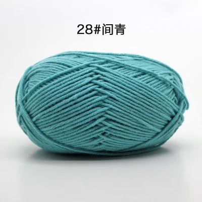 New Upgrade 10 Balls/Lot 500g Natural Soft Silk Milk Cotton Yarn for Knitting Baby Wool Crochet Yarn Organic Weave Thread Z5467 - immagine 46
