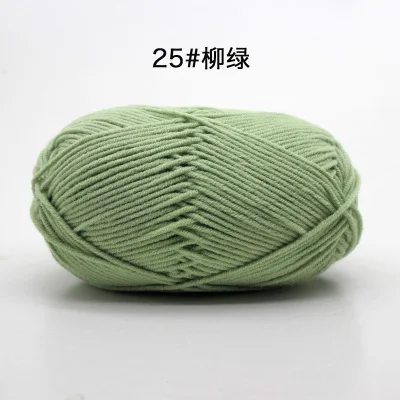New Upgrade 10 Balls/Lot 500g Natural Soft Silk Milk Cotton Yarn for Knitting Baby Wool Crochet Yarn Organic Weave Thread Z5467 - immagine 45