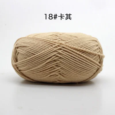 New Upgrade 10 Balls/Lot 500g Natural Soft Silk Milk Cotton Yarn for Knitting Baby Wool Crochet Yarn Organic Weave Thread Z5467 - immagine 58