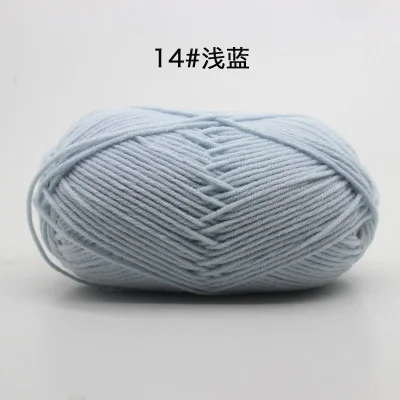 New Upgrade 10 Balls/Lot 500g Natural Soft Silk Milk Cotton Yarn for Knitting Baby Wool Crochet Yarn Organic Weave Thread Z5467 - immagine 54