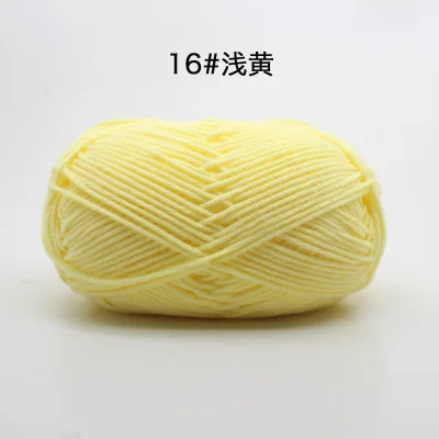 New Upgrade 10 Balls/Lot 500g Natural Soft Silk Milk Cotton Yarn for Knitting Baby Wool Crochet Yarn Organic Weave Thread Z5467 - immagine 56