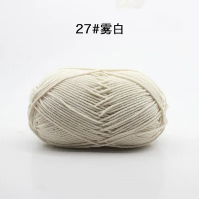 New Upgrade 10 Balls/Lot 500g Natural Soft Silk Milk Cotton Yarn for Knitting Baby Wool Crochet Yarn Organic Weave Thread Z5467 - immagine 47