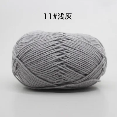 New Upgrade 10 Balls/Lot 500g Natural Soft Silk Milk Cotton Yarn for Knitting Baby Wool Crochet Yarn Organic Weave Thread Z5467 - immagine 63