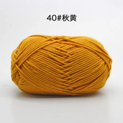 New Upgrade 10 Balls/Lot 500g Natural Soft Silk Milk Cotton Yarn for Knitting Baby Wool Crochet Yarn Organic Weave Thread Z5467 - immagine 25