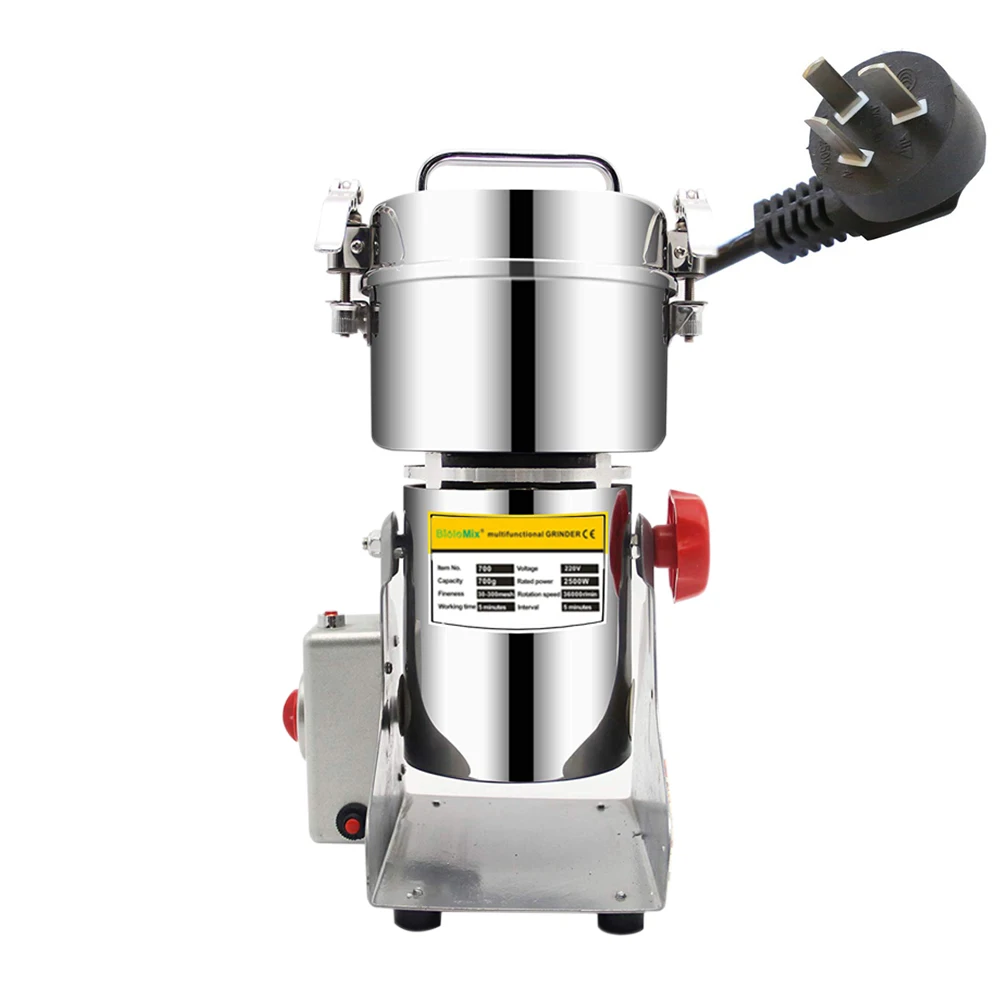 BioloMix 800g 700g Grains Spices Herbals Cereals Coffee Dry Food Grinder Mill Grinding Machine Gristmill Flour Powder crusher - immagine 9