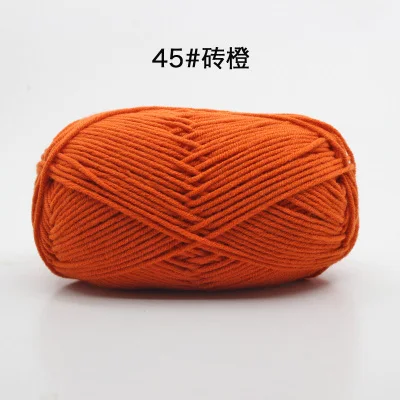 New Upgrade 10 Balls/Lot 500g Natural Soft Silk Milk Cotton Yarn for Knitting Baby Wool Crochet Yarn Organic Weave Thread Z5467 - immagine 28