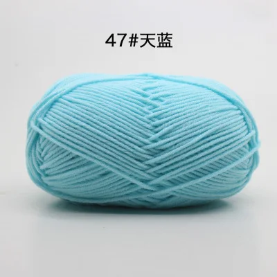 New Upgrade 10 Balls/Lot 500g Natural Soft Silk Milk Cotton Yarn for Knitting Baby Wool Crochet Yarn Organic Weave Thread Z5467 - immagine 18