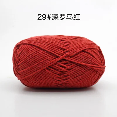 New Upgrade 10 Balls/Lot 500g Natural Soft Silk Milk Cotton Yarn for Knitting Baby Wool Crochet Yarn Organic Weave Thread Z5467 - immagine 43