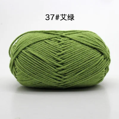 New Upgrade 10 Balls/Lot 500g Natural Soft Silk Milk Cotton Yarn for Knitting Baby Wool Crochet Yarn Organic Weave Thread Z5467 - immagine 39