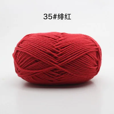 New Upgrade 10 Balls/Lot 500g Natural Soft Silk Milk Cotton Yarn for Knitting Baby Wool Crochet Yarn Organic Weave Thread Z5467 - immagine 42