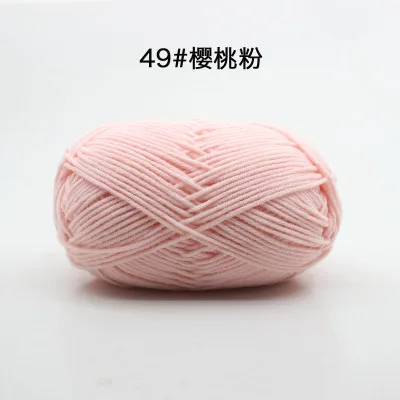 New Upgrade 10 Balls/Lot 500g Natural Soft Silk Milk Cotton Yarn for Knitting Baby Wool Crochet Yarn Organic Weave Thread Z5467 - immagine 16