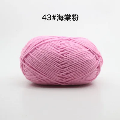 New Upgrade 10 Balls/Lot 500g Natural Soft Silk Milk Cotton Yarn for Knitting Baby Wool Crochet Yarn Organic Weave Thread Z5467 - immagine 30