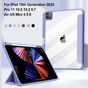 For iPad Air 4 5 Case iPad A16 Case 2025 11th Gen iPad Mini A17 Pro 11 M4 M2 M3 Air 11 Cases 10 9 8th 10.2 9.7 10.5 Cover