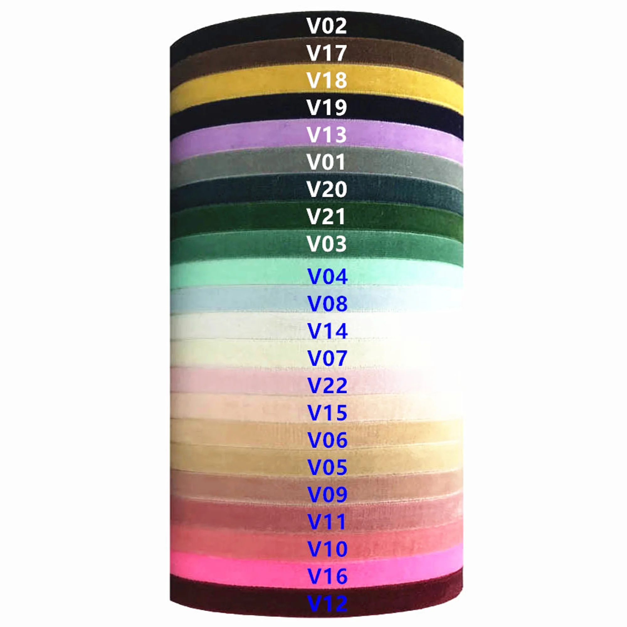 10 Yards 1cm Soft Velvet Elastic Ribbon For DIY Sewing Headband Clips Bow Wedding Christmas Decoration 23 Colors - immagine 30