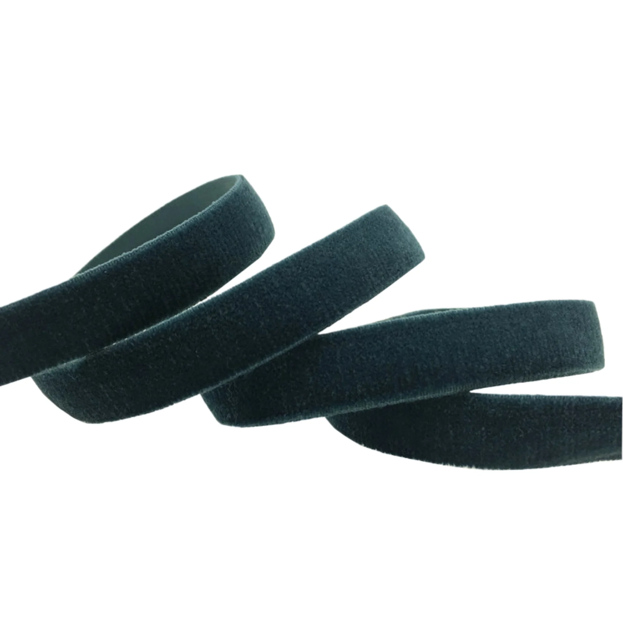 10 Yards 1cm Soft Velvet Elastic Ribbon For DIY Sewing Headband Clips Bow Wedding Christmas Decoration 23 Colors - immagine 53