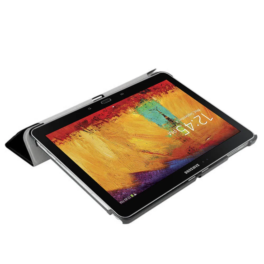 For Samsung Galaxy Note 10.1 2014 Edition P600 P605 P601 Smart Cover Case /Tab Pro 10.1 T520 T521 T525 Tablet Cover Magnet Sleep - immagine 17