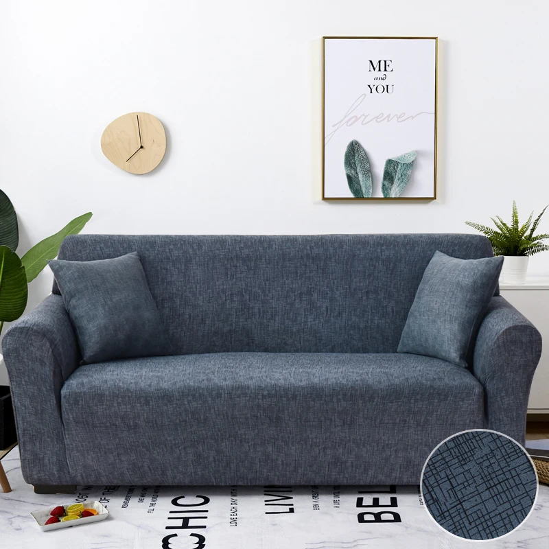 Coolazy Stretch Plaid Sofa Slipcover Elastic Sofa Covers for Living Room funda sofa Chair Couch Cover Home Decor 1/2/3/4-seater - immagine 25