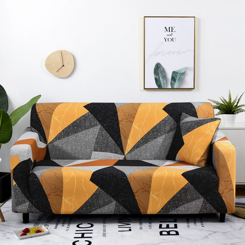 Coolazy Stretch Plaid Sofa Slipcover Elastic Sofa Covers for Living Room funda sofa Chair Couch Cover Home Decor 1/2/3/4-seater - immagine 40