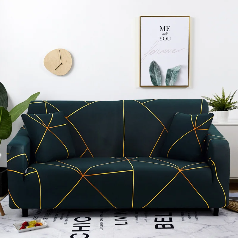Coolazy Stretch Plaid Sofa Slipcover Elastic Sofa Covers for Living Room funda sofa Chair Couch Cover Home Decor 1/2/3/4-seater - immagine 12