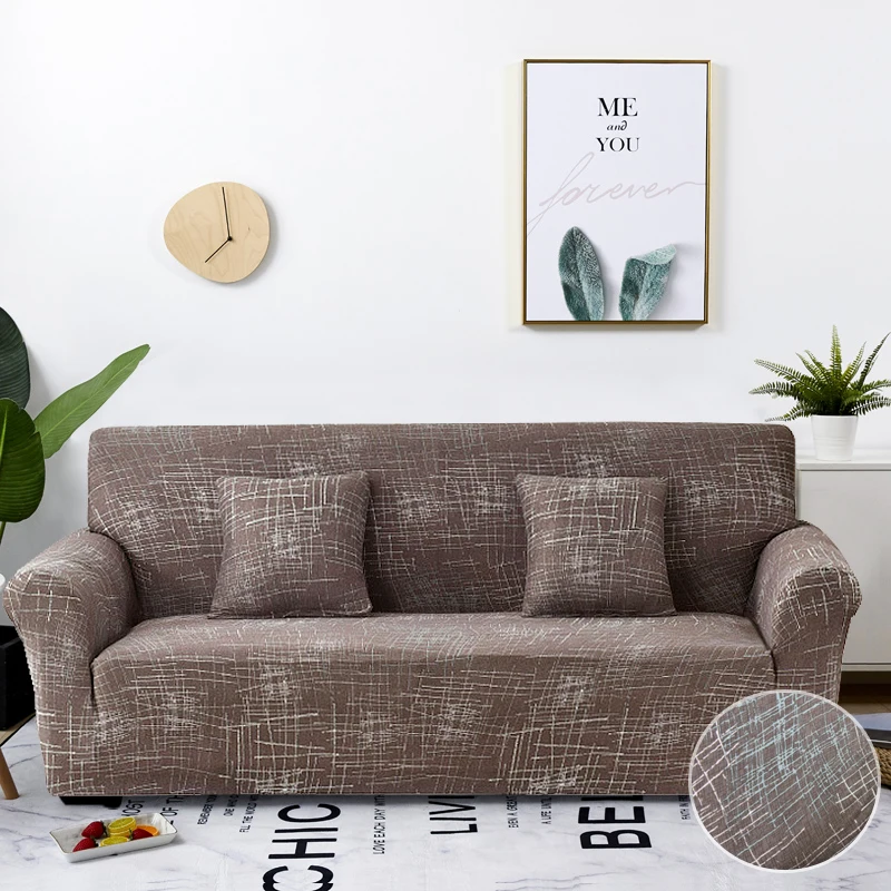 Coolazy Stretch Plaid Sofa Slipcover Elastic Sofa Covers for Living Room funda sofa Chair Couch Cover Home Decor 1/2/3/4-seater - immagine 10