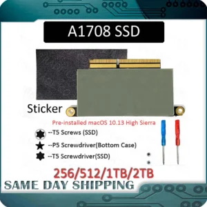 Used for MacBook Pro Retina 13.3" A1708 512GB 128GB 256GB 1TB PCI-E SSD 656-0042B 656-0072A 2016 2017 Year MLL42LL/A MPXQ2LL/A