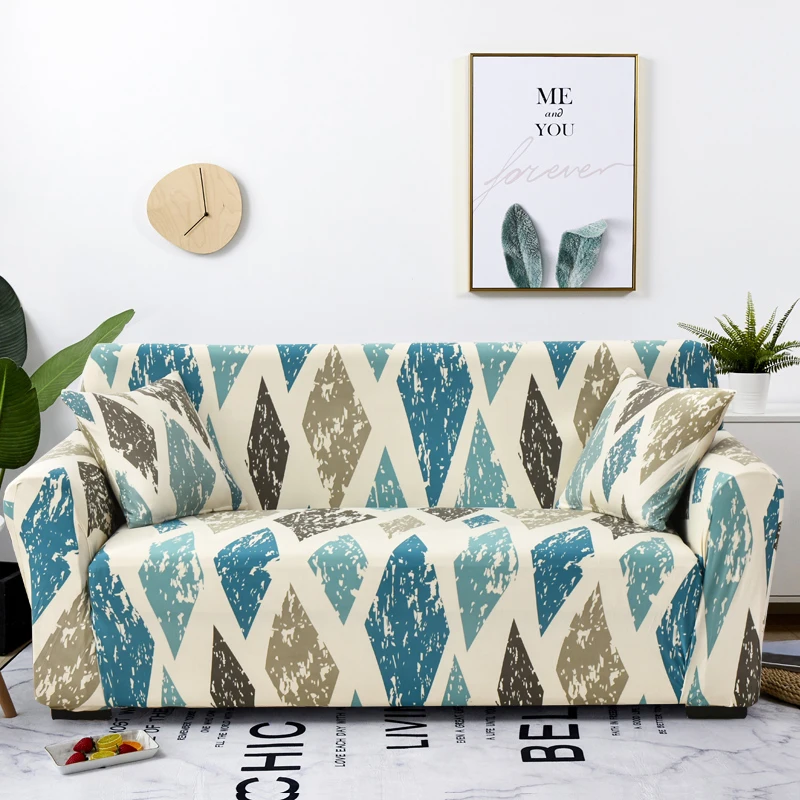 Coolazy Stretch Plaid Sofa Slipcover Elastic Sofa Covers for Living Room funda sofa Chair Couch Cover Home Decor 1/2/3/4-seater - immagine 36