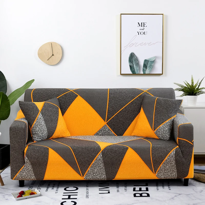 Coolazy Stretch Plaid Sofa Slipcover Elastic Sofa Covers for Living Room funda sofa Chair Couch Cover Home Decor 1/2/3/4-seater - immagine 39